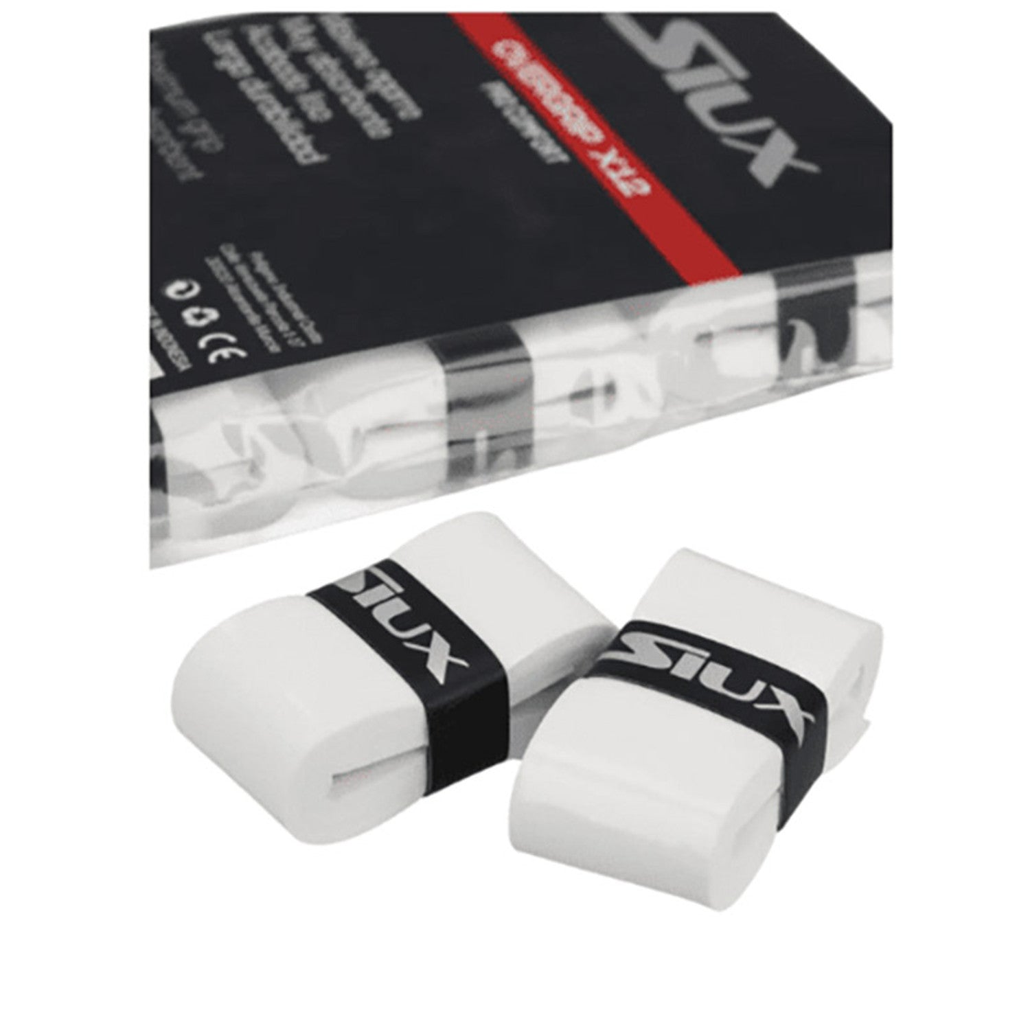 Overgrip Pack de 12 Siux Blanc