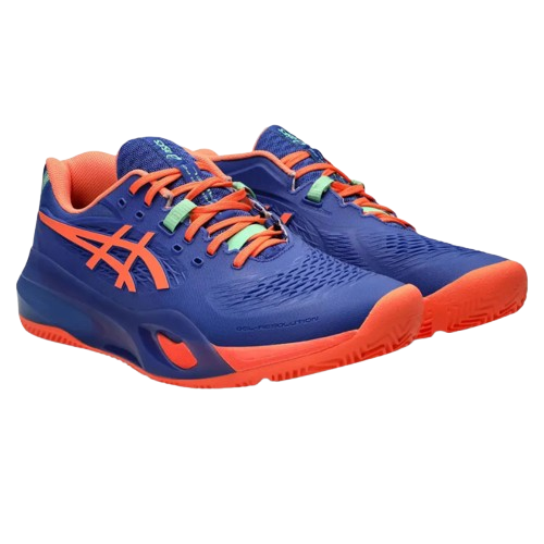 Asics Gel Resolution X Bleu Roi et Orange