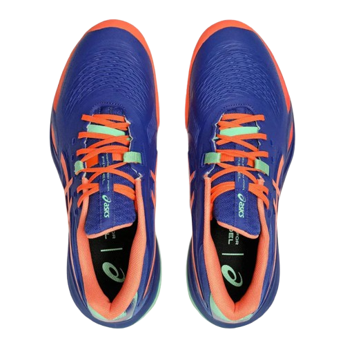 Asics Gel Resolution X Bleu Roi et Orange