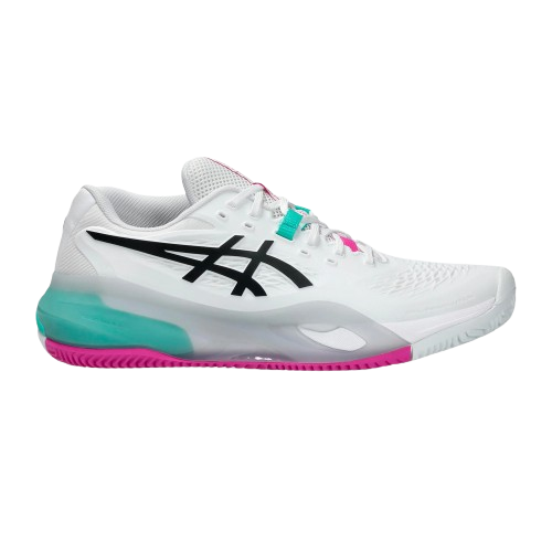 Asics Gel Resolution X Blanche et Rose