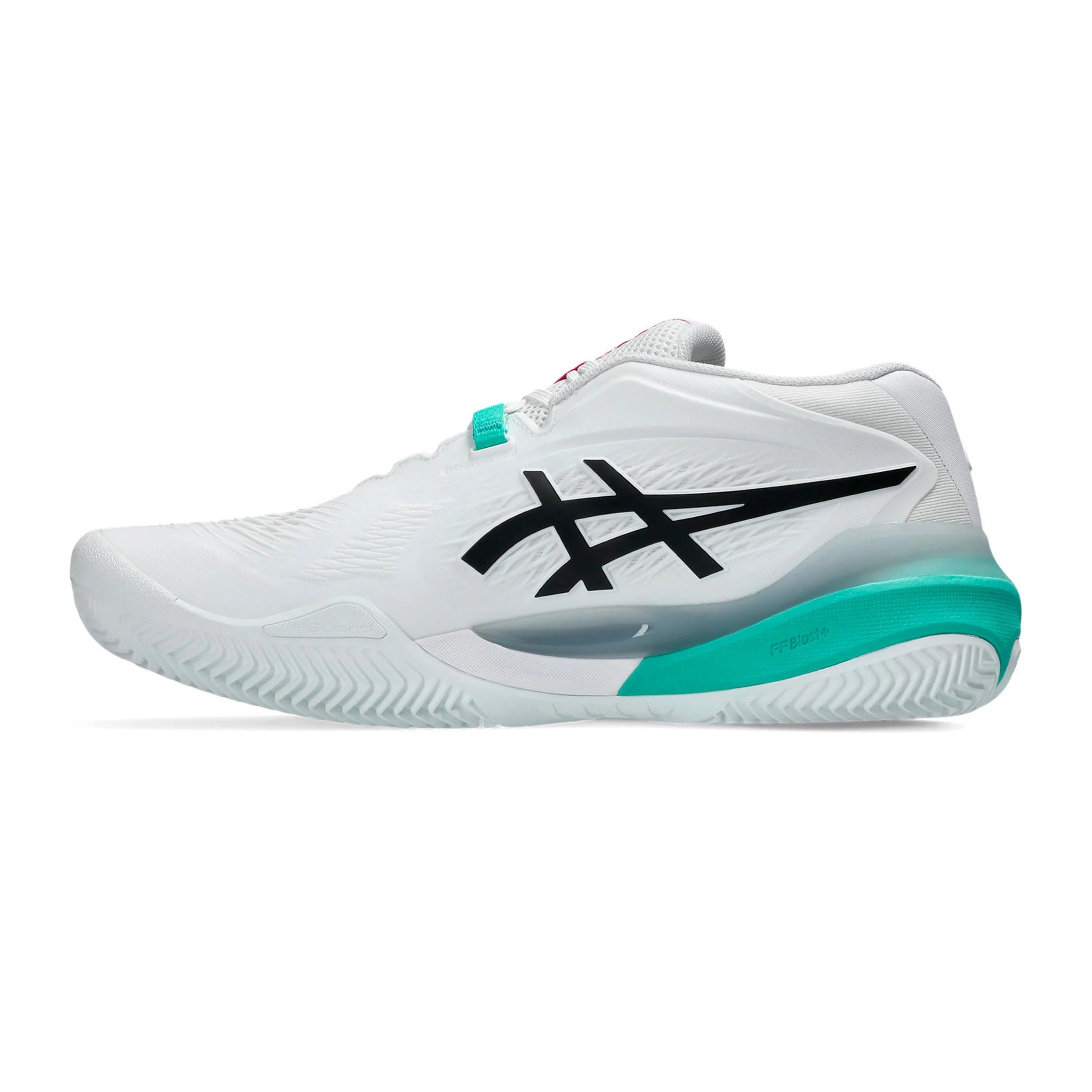 Asics Gel Resolution X Blanche et Rose