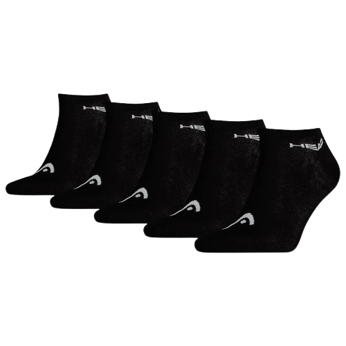 Pack 5 Chaussettes Sneakers Noir