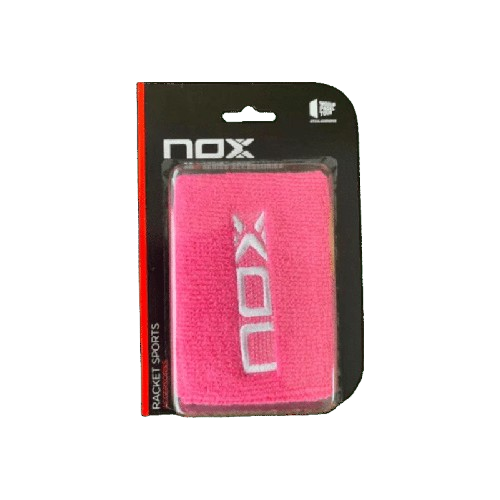 Poignet éponge Nox Blanc Rose (lot de 2)