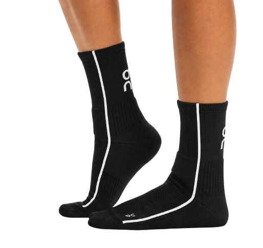 Chaussettes On Court Sock High Noires