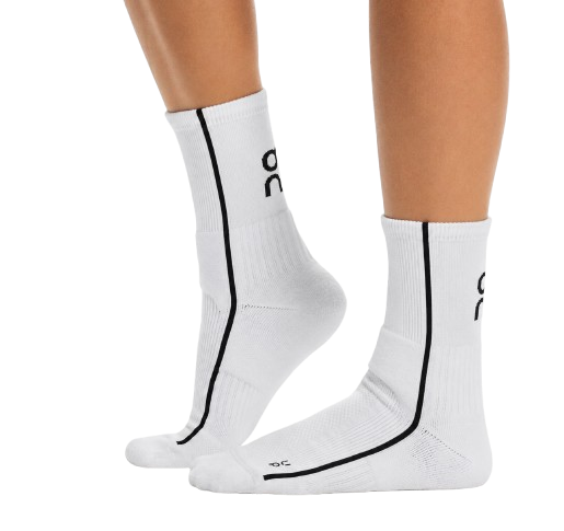 Chaussettes On Court Sock High Blanches